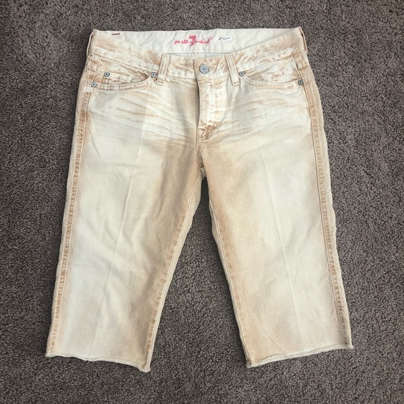 7 for all Mankind Bermuda Short Jorts - Picture 1 of 13